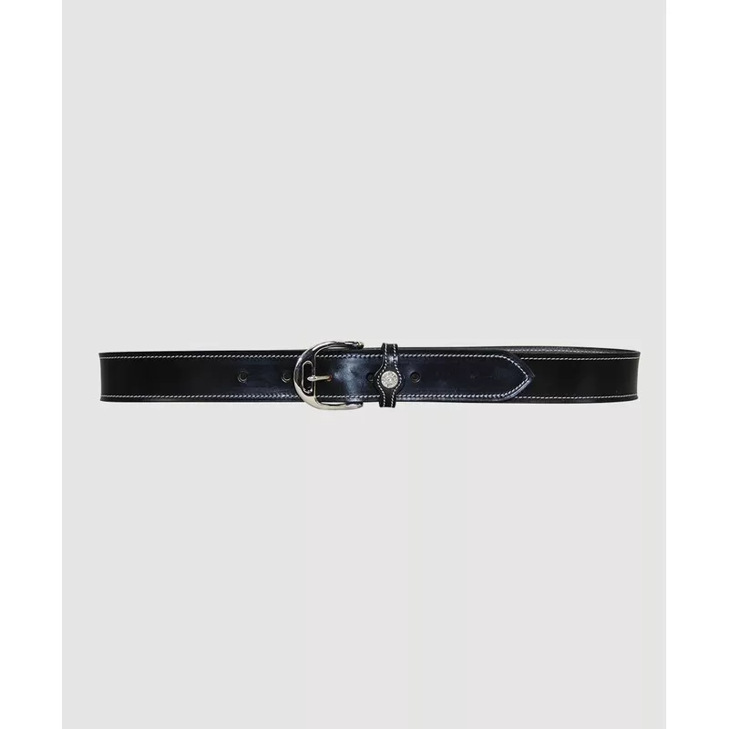 04-1471.5" Black Leather Belt