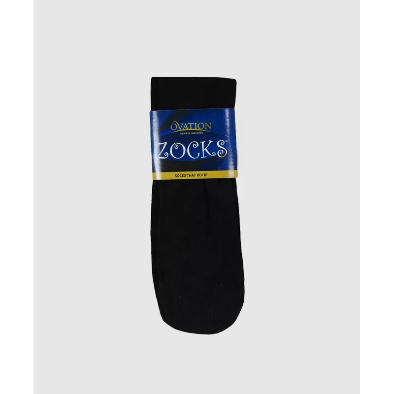 100284Ovation Zocks Boot Socks Black
