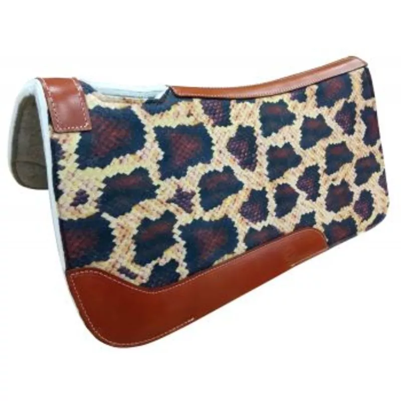 #24062: Showman31" X 32" Python Print Solid Felt Saddle Pad