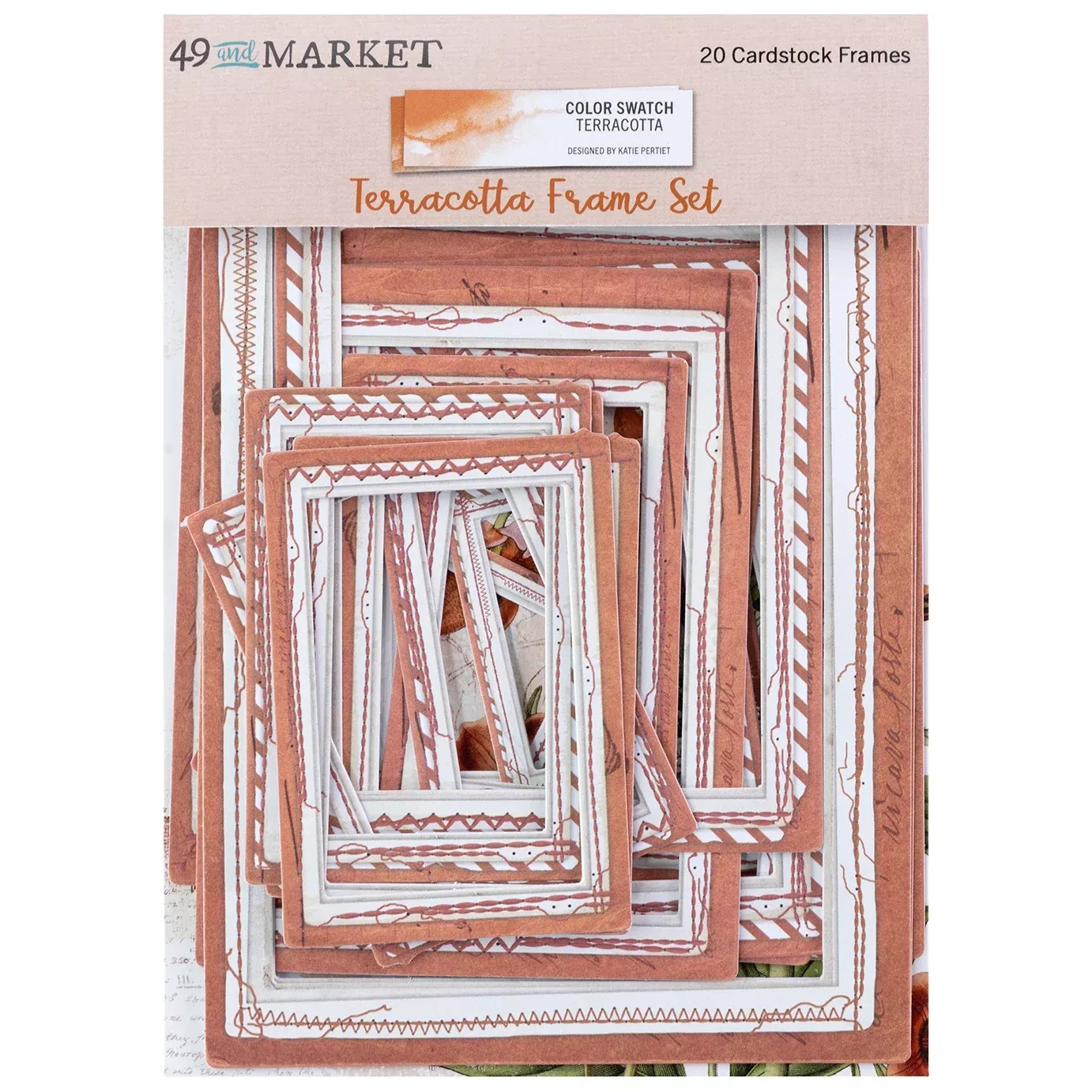 49 & Market Frame Set - Color Swatch: Terracotta, TCS-29895
