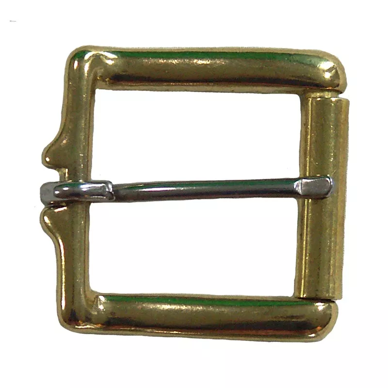 #49 Solid Brass Buckle 1 1/2" with 4.3mm Tongue
