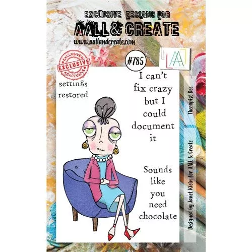 AALL & Create THERAPIST DEE A7 Clear Stamps 785