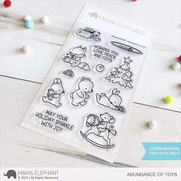 Abundance of Toys - Stamp & Die Bundle - Mama Elephant