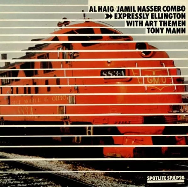 Al Haig/Jamil Nasser Combo With Jamil Nasser, Art Themen - Expressly Ellington (LP)