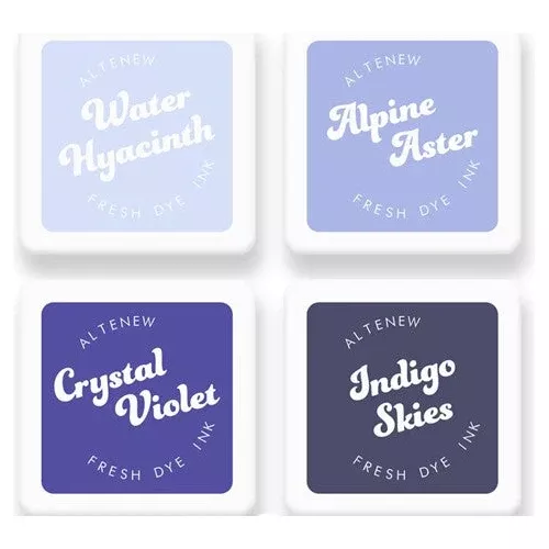 Altenew Blue Mountains Fresh Dye Mini Ink Cube Set alt6933