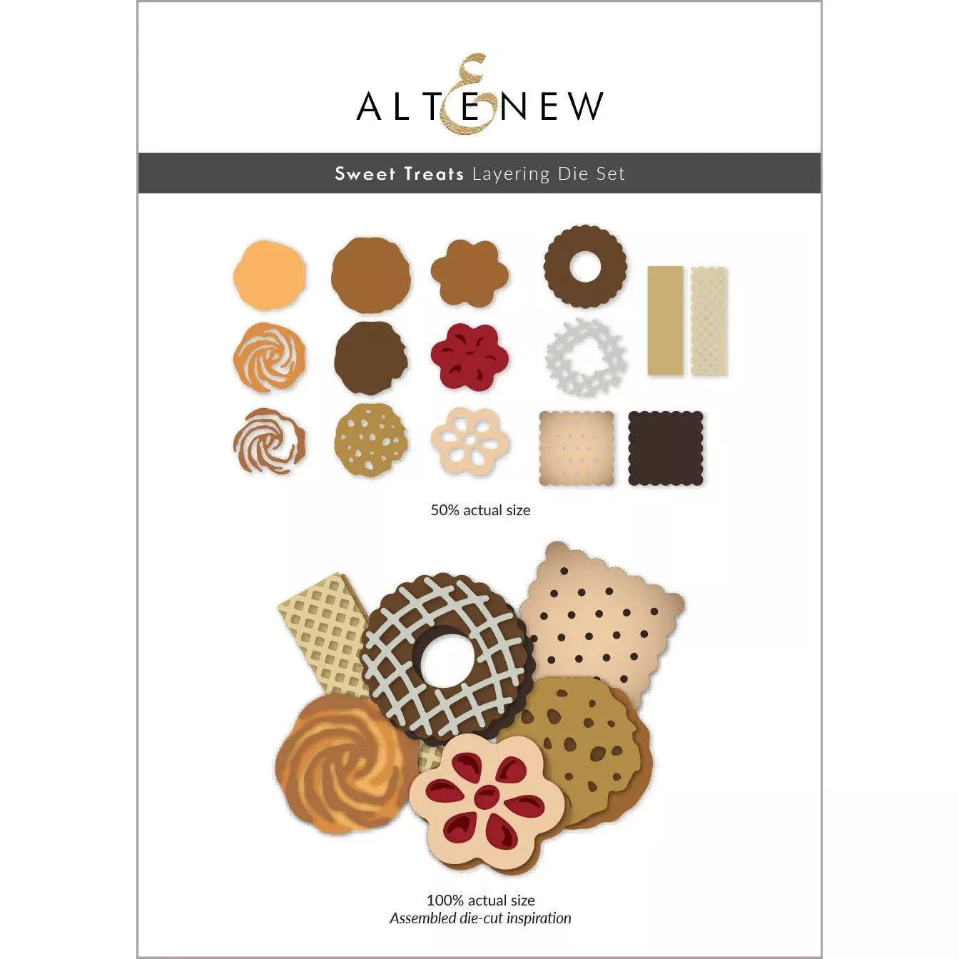 Altenew - Dies - Sweet Treats Layering