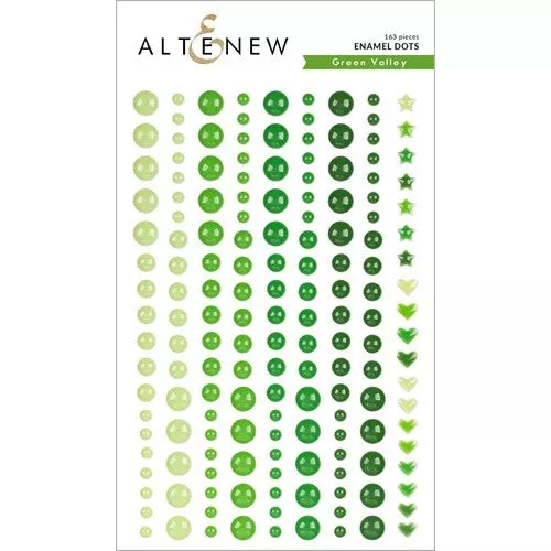 Altenew Green Valley Enamel Dots alt7350