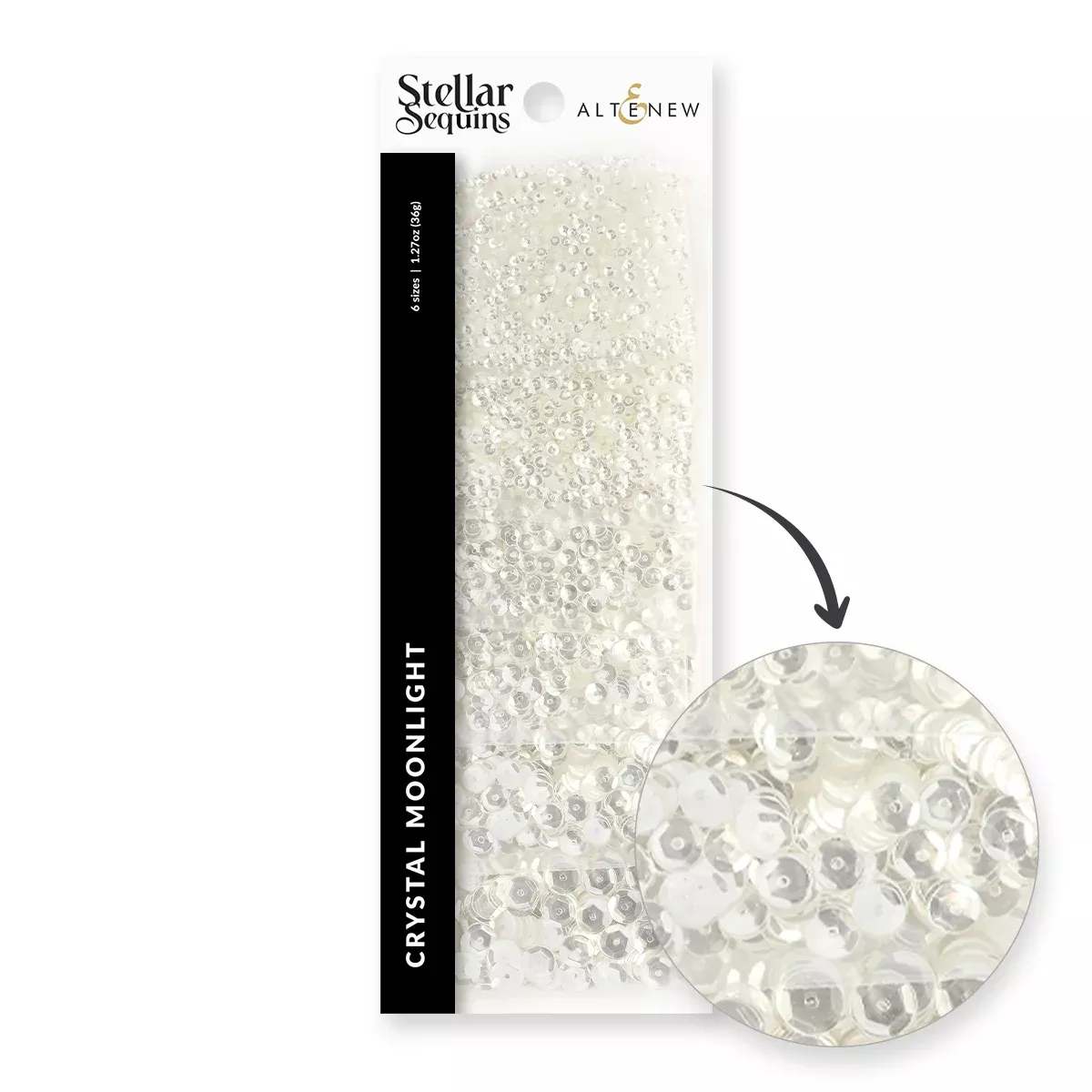 Altenew - Stellar Sequins - Crystal Moonlight