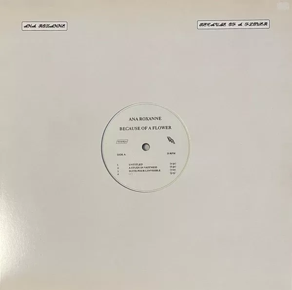 Ana Roxanne - Because Of A Flower (LP, Album)