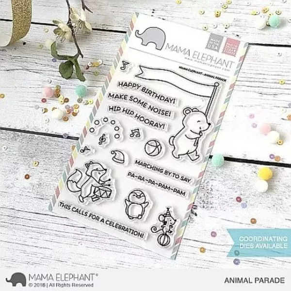 Animal Parade - Stamp & Die Bundle - Mama Elephant