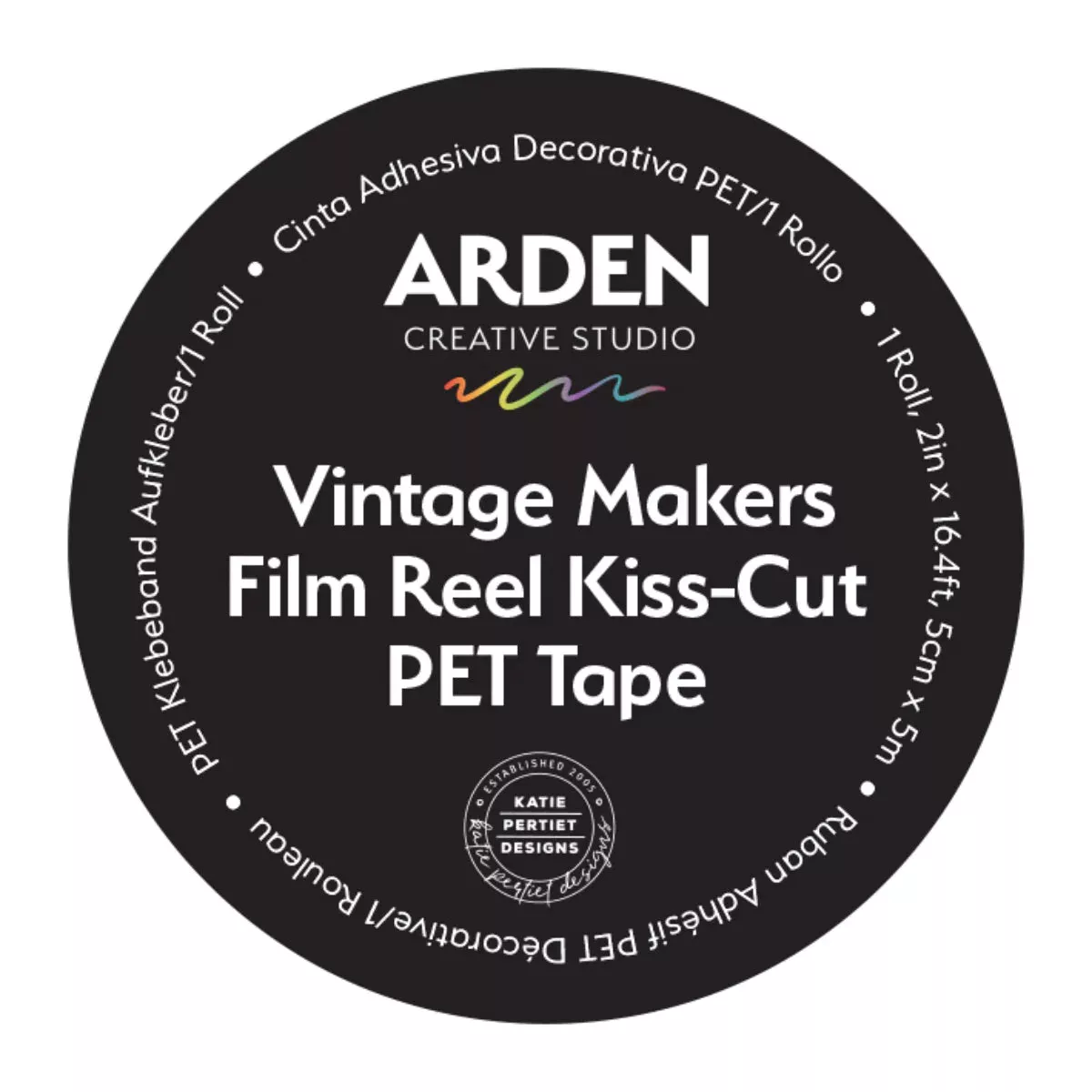 Arden Creative StudioVintage Makers Film Reel Kiss-Cut PET Tape