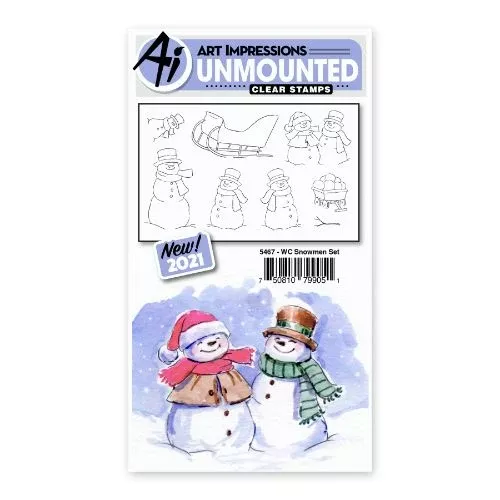 Art Impressions - Snowmen Set