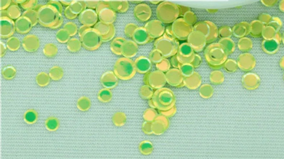 ATK Confetti Embellishment Mix Light Green, Mix size