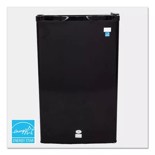 Avanti AR4446B 4.4 Cu.ft. Auto-Defrost Refrigerator, 19.25 X 22 X 33, Black
