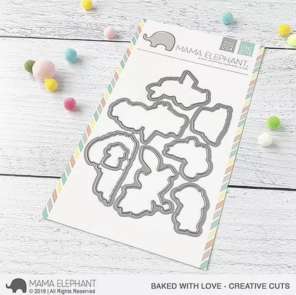 Baked with Love - Dies - Mama Elephant