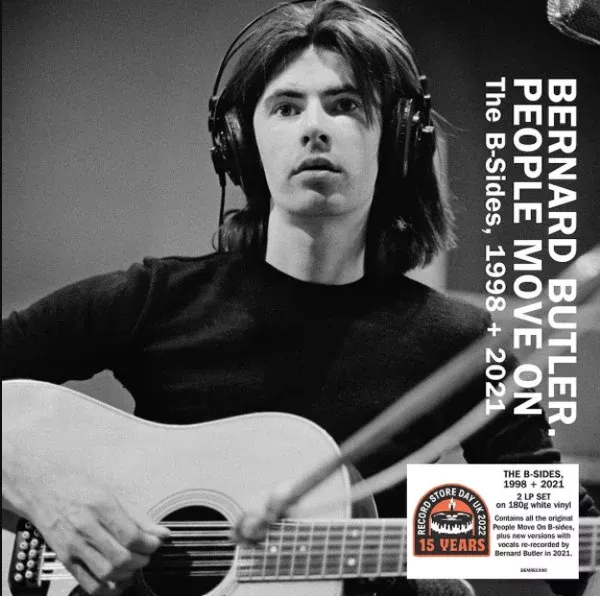Bernard Butler - People Move On- The B-Sides, 1998 + 2021 (2xLP, RSD, Comp, Ltd, S/Edition, Whi)