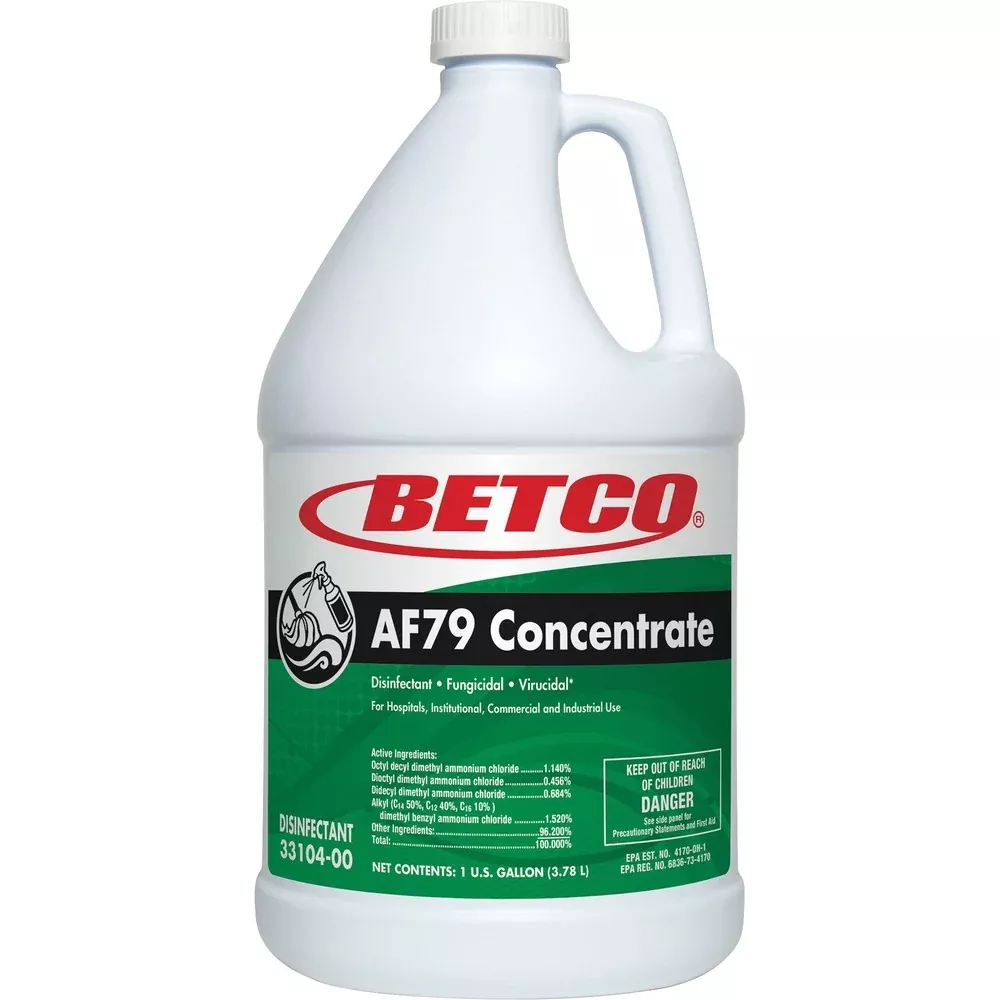 Betco Corporation Disinfectant, Acid-free, Conc, Ocean Breeze, 1 Gal, Green
