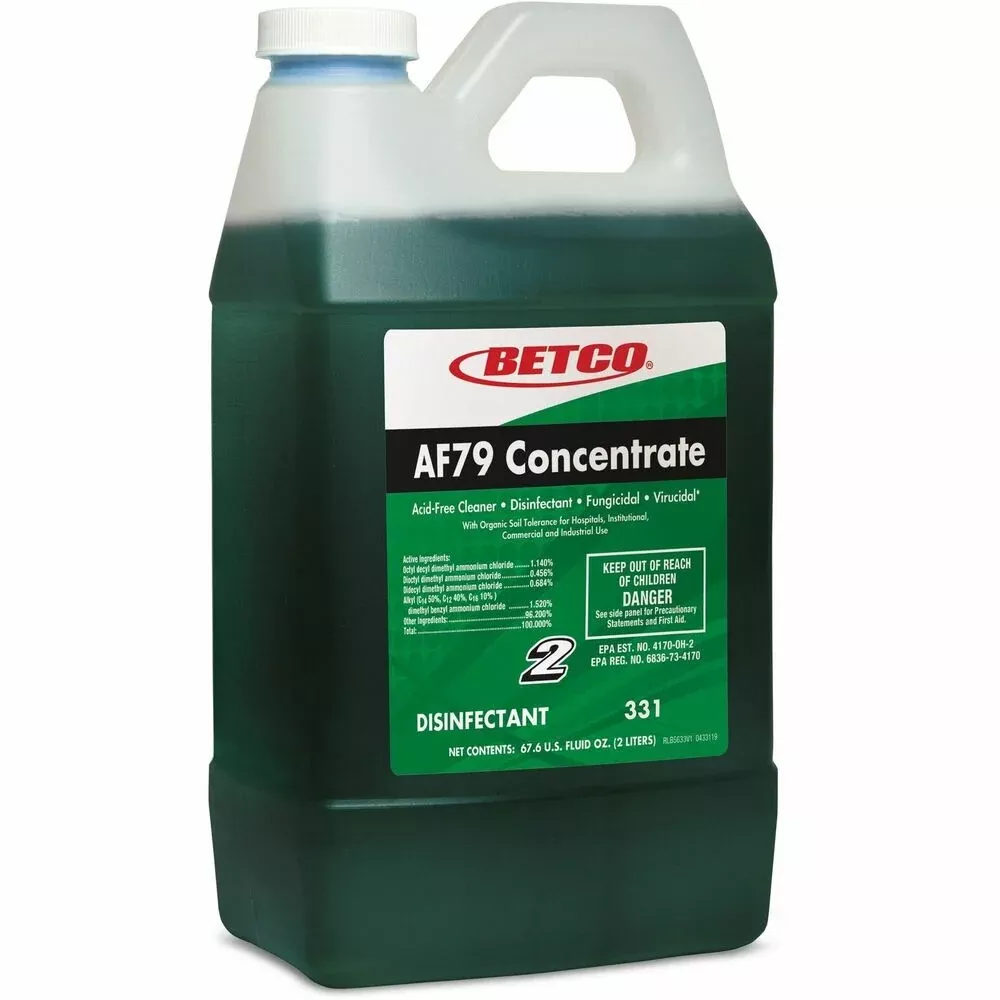 Betco Corporation Disinfectant,Fast-Draw 2,Conc,Ocean Breeze,1 Gal,4/CT,GN