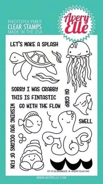Bubbles - Stamp & Die Bundle - Avery Elle