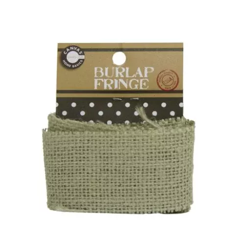 Burlap Fringe 1.375"X 1yd Linen - CVS3468
