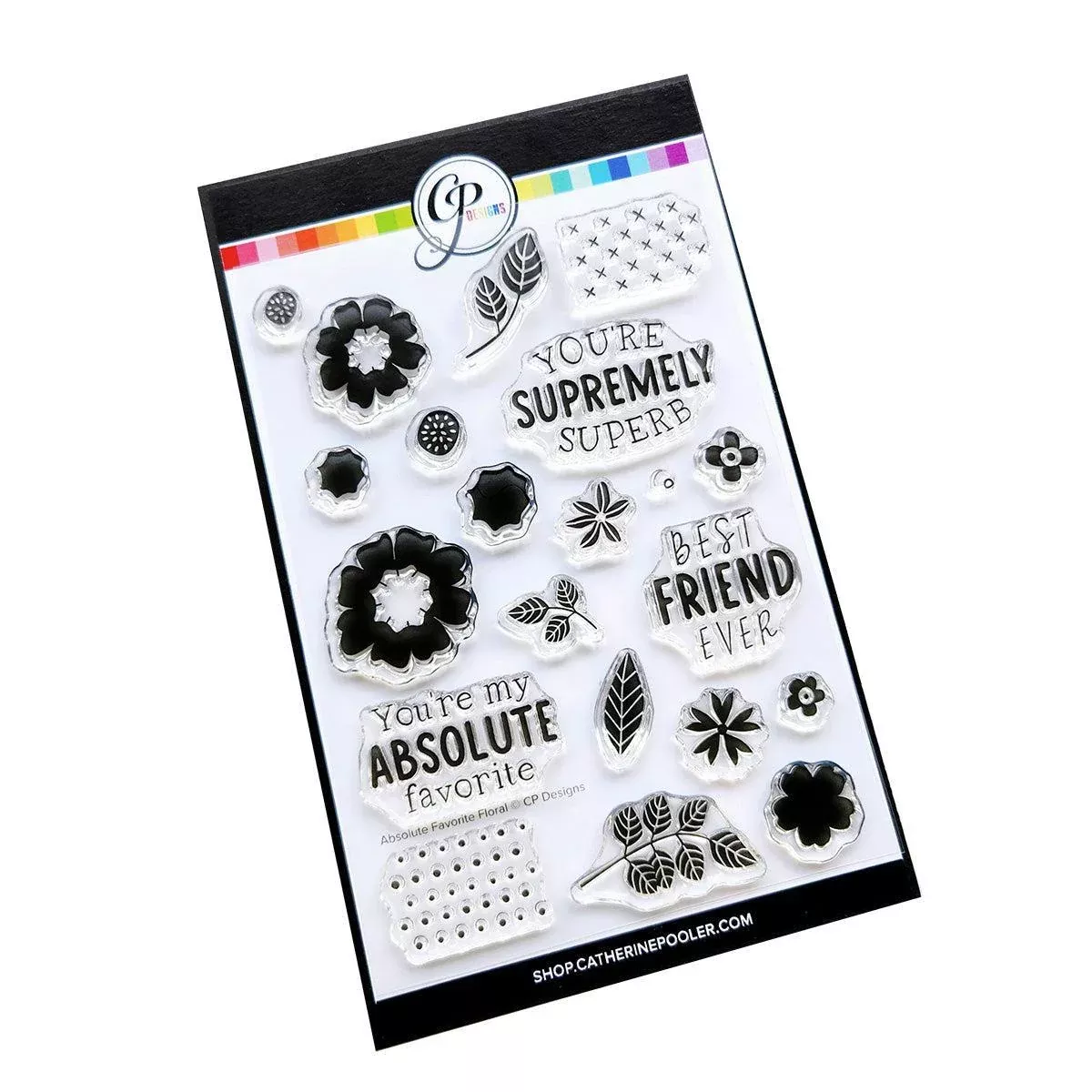 Catherine Pooler Designs - Clear Stamps - Absolute Favorite Floral