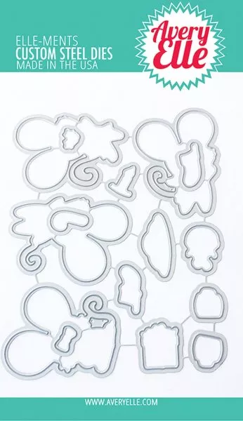 Christmas Mice - Elle-ments - Dies - Avery Elle