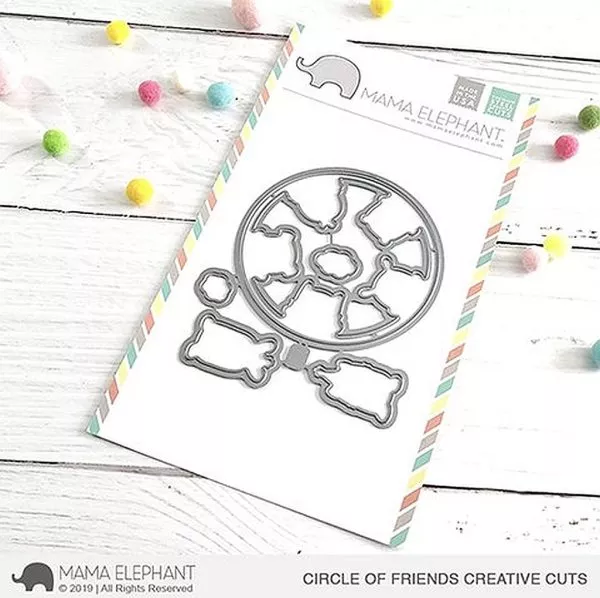 Circle of Friends - Creative Cuts - Mama Elephant
