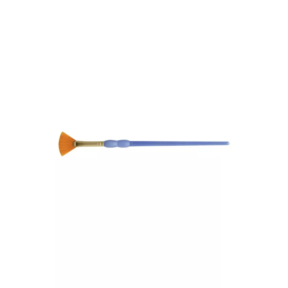 Crafter's Choice Gold Taklon Fan Brush Size 2