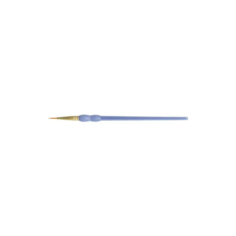 Crafter's Choice Gold Taklon Liner Brush Size 0