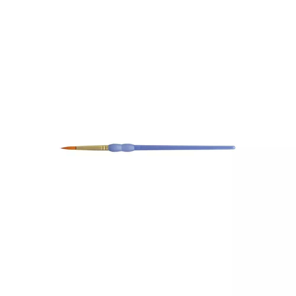 Crafter's Choice Gold Taklon Round Brush Size 6