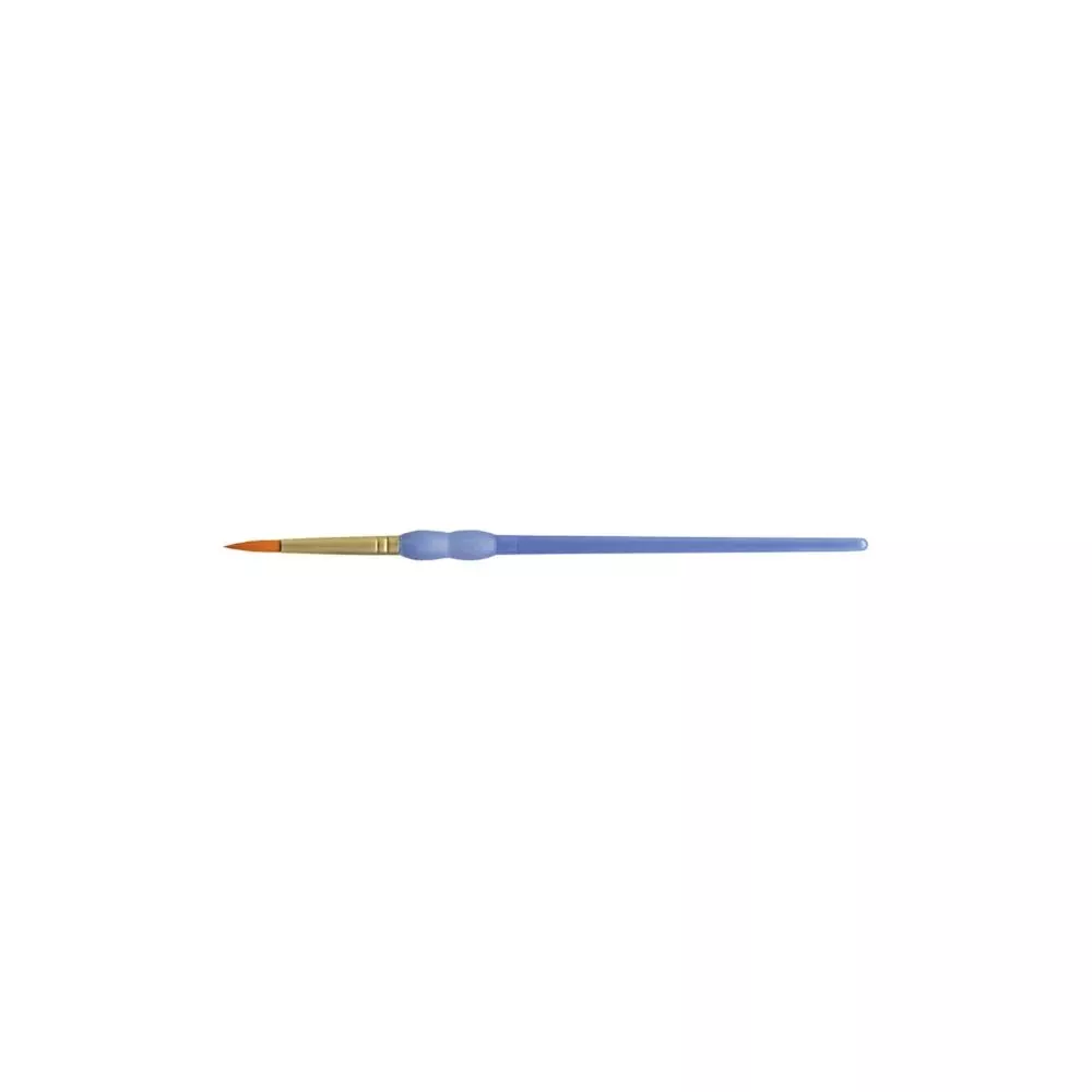 Crafter's Choice Gold Taklon Round Brush Size Size 3