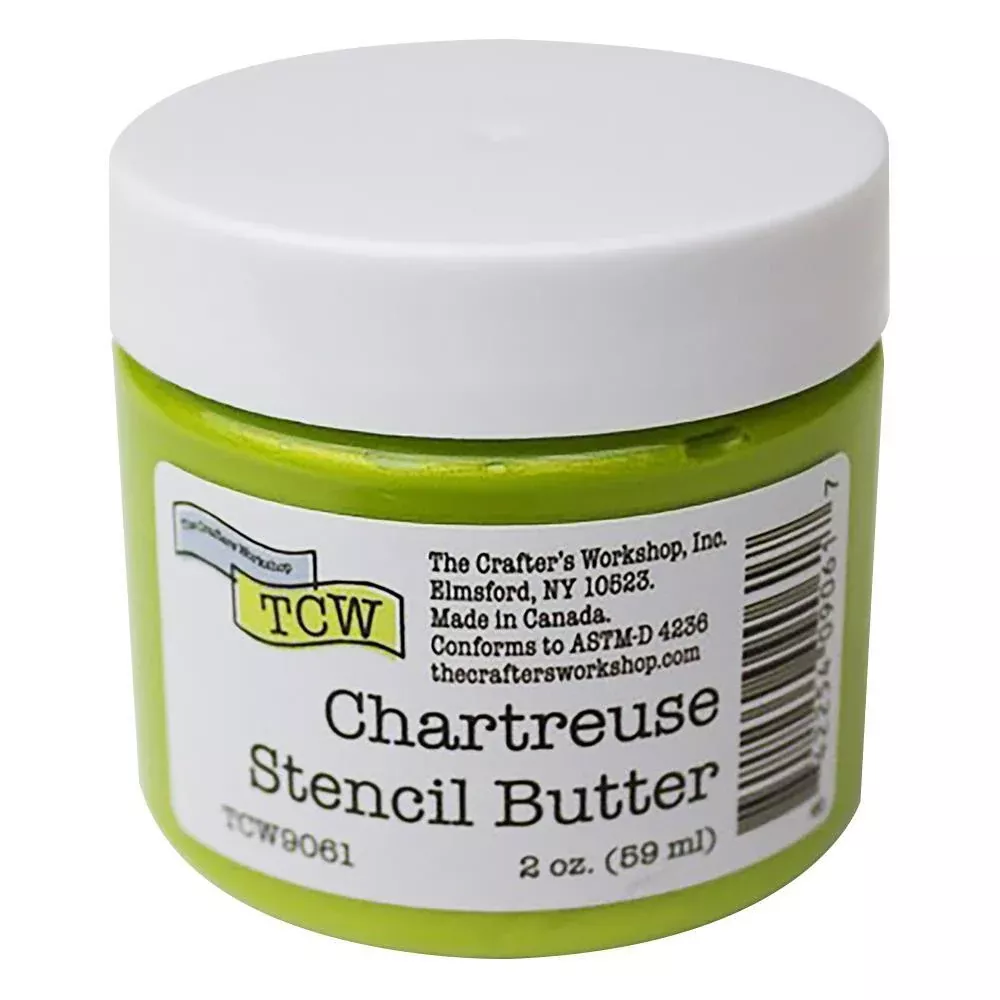 Crafter's Workshop Stencil Butter 2oz Chartreuse