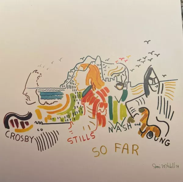 Crosby, Stills, Nash & Young - So Far (LP, Comp, RE, 180)