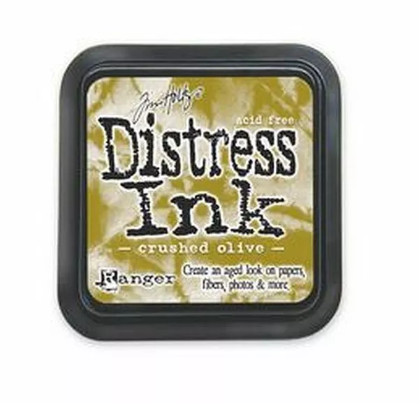 Crushed Olive - Distress Ink Pad - Tim Holtz