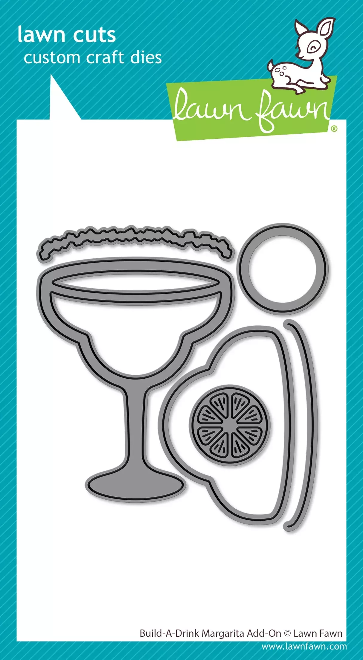 Dies: Lawn Fawn-Build-A-Drink Margarita Add-On