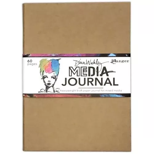 Dina Wakley Media Journal 7.75"X10.25" Kraft - Postage As Per Actual