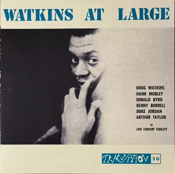 Doug Watkins - Watkins At Large (LP, Album, Mono, RE, 180)