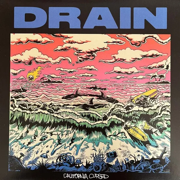 Drain- California Cursed (LP, Album, Ltd, RP, Blu)