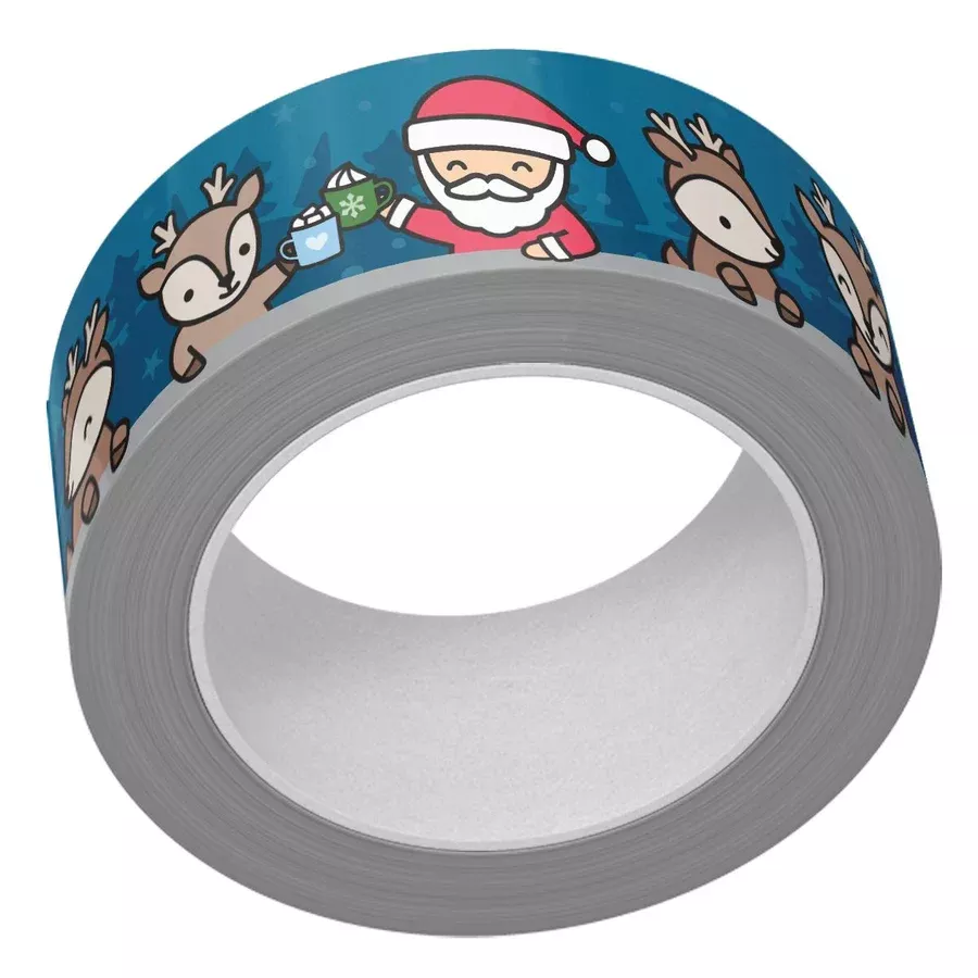 Embellishments: Lawn Fawn-Santa and Friends Washi Tape