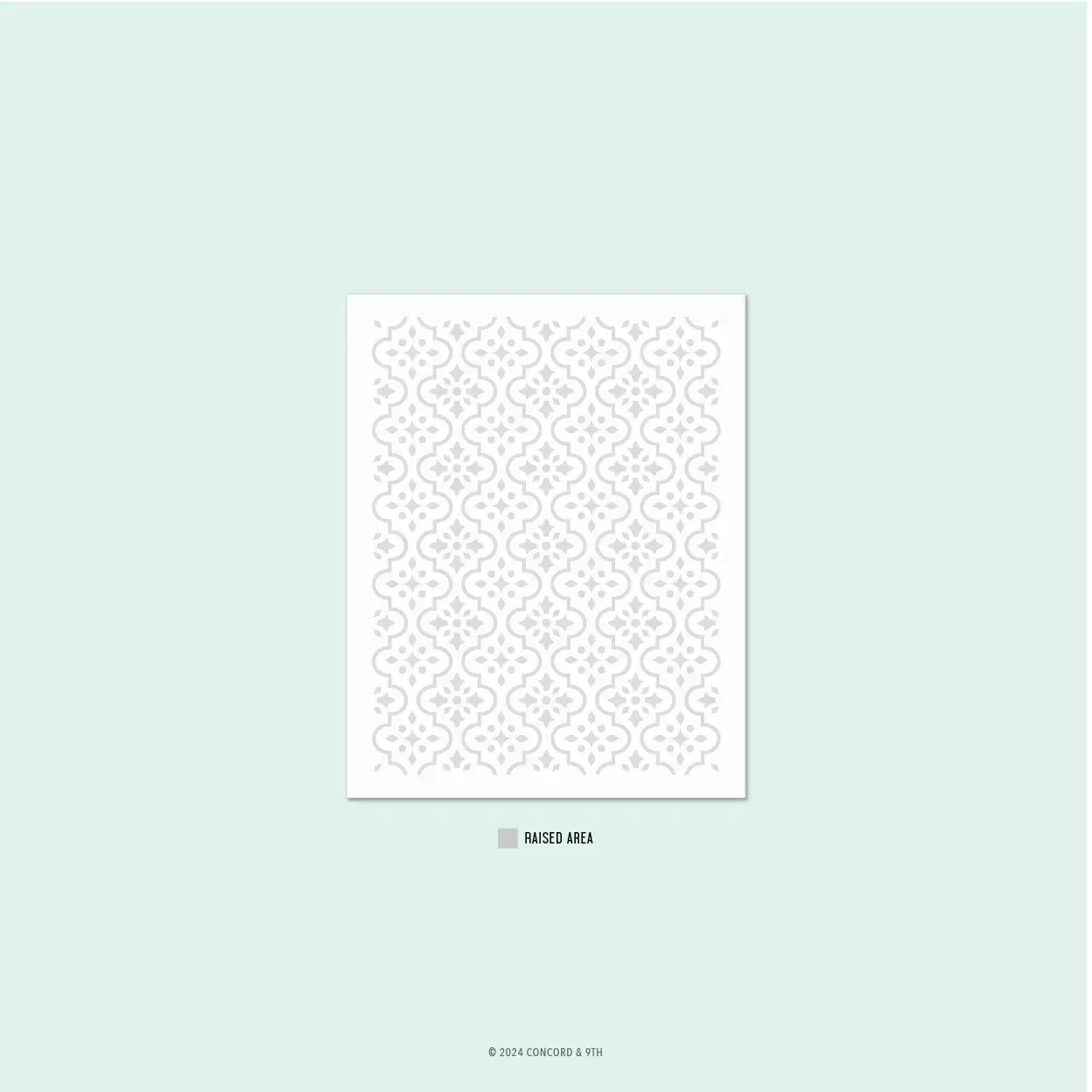 Embossing Folders: Concord & 9th-Charming Embossing Folder