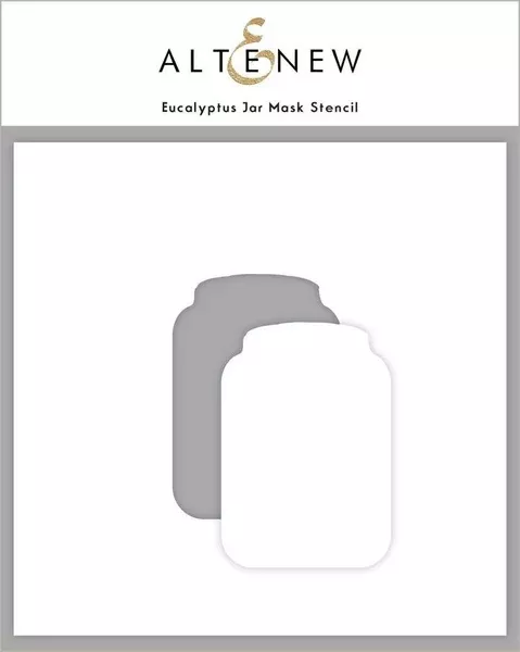 Eucalyptus Jar Mask Stencil - RETIRING