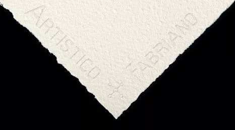 fabriano artistico paper 300gsm extra white cold pressed sheet