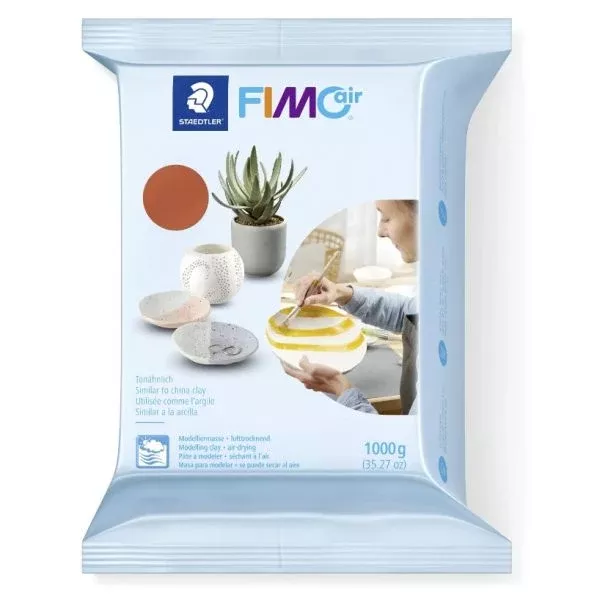 fimo air-dry modelling clay terracotta