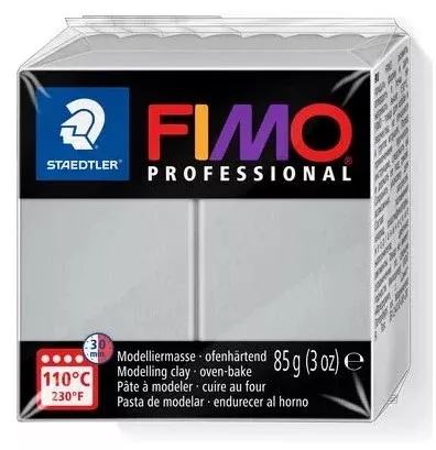 fimo professional modelling clay dolphin grey