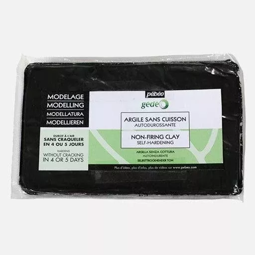 gedeo air drying clay black