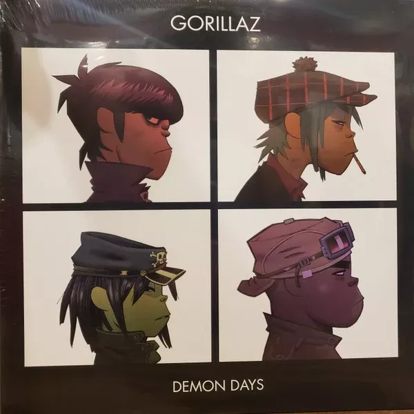 Gorillaz - Demon Days (2xLP, Album, RE, RM, RP)
