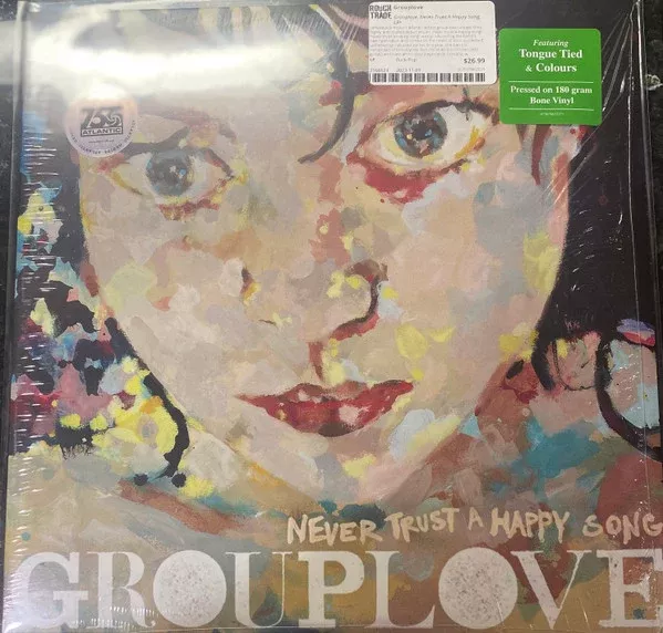 Grouplove - Never Trust A Happy Song(LP, Album, RP, Bon)