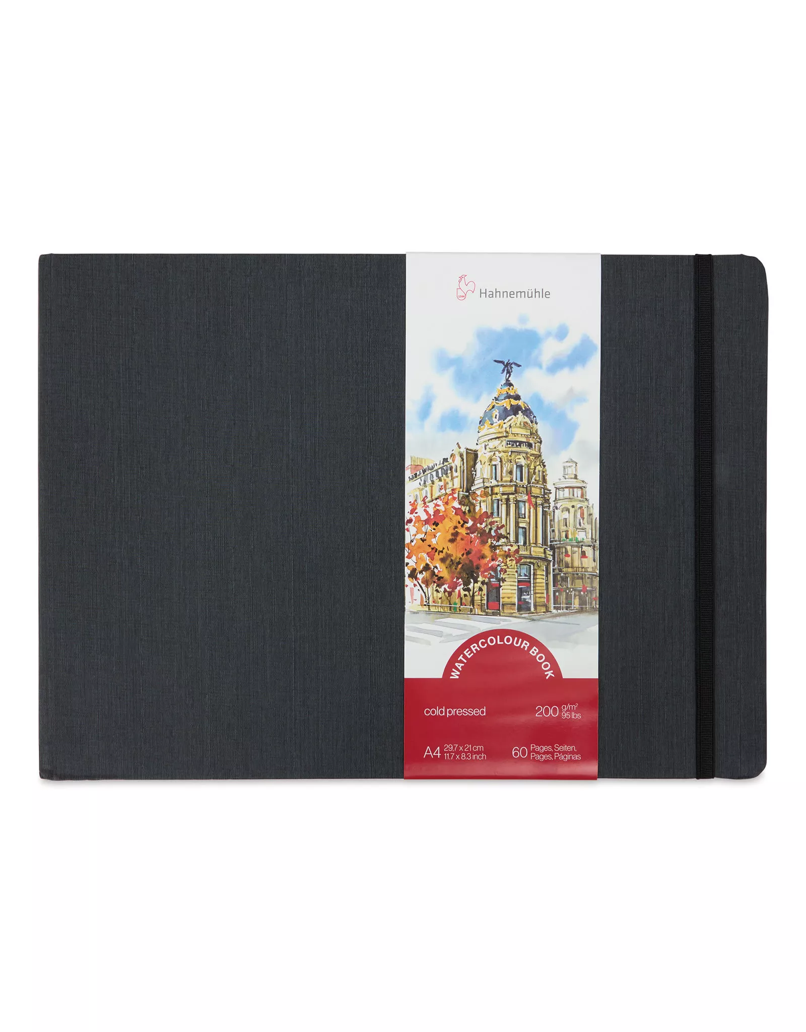Hahnemuhle Watercolour Book, Landscape, 21cm x 30cm, (8 ¼” x 11 ¾”)