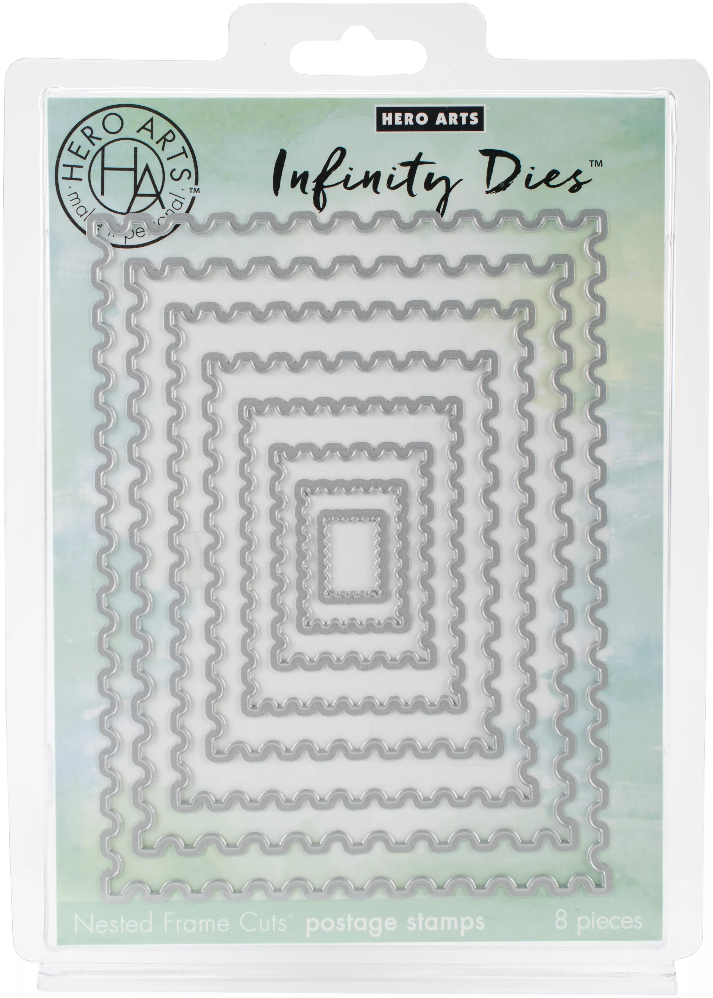 Hero Arts Infinity Dies-Nesting Postage Stamps