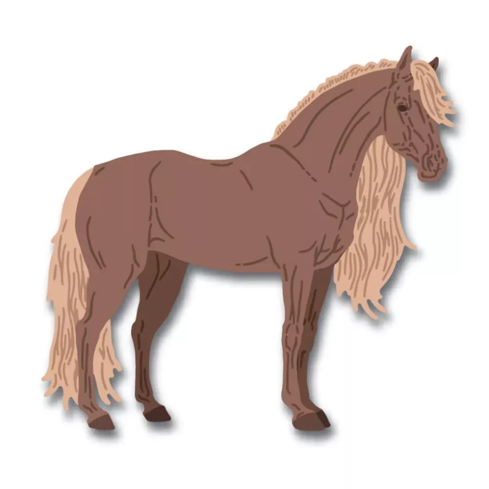 Honey Bee Stamps - Honey Cuts - Lovely Layers: Horse